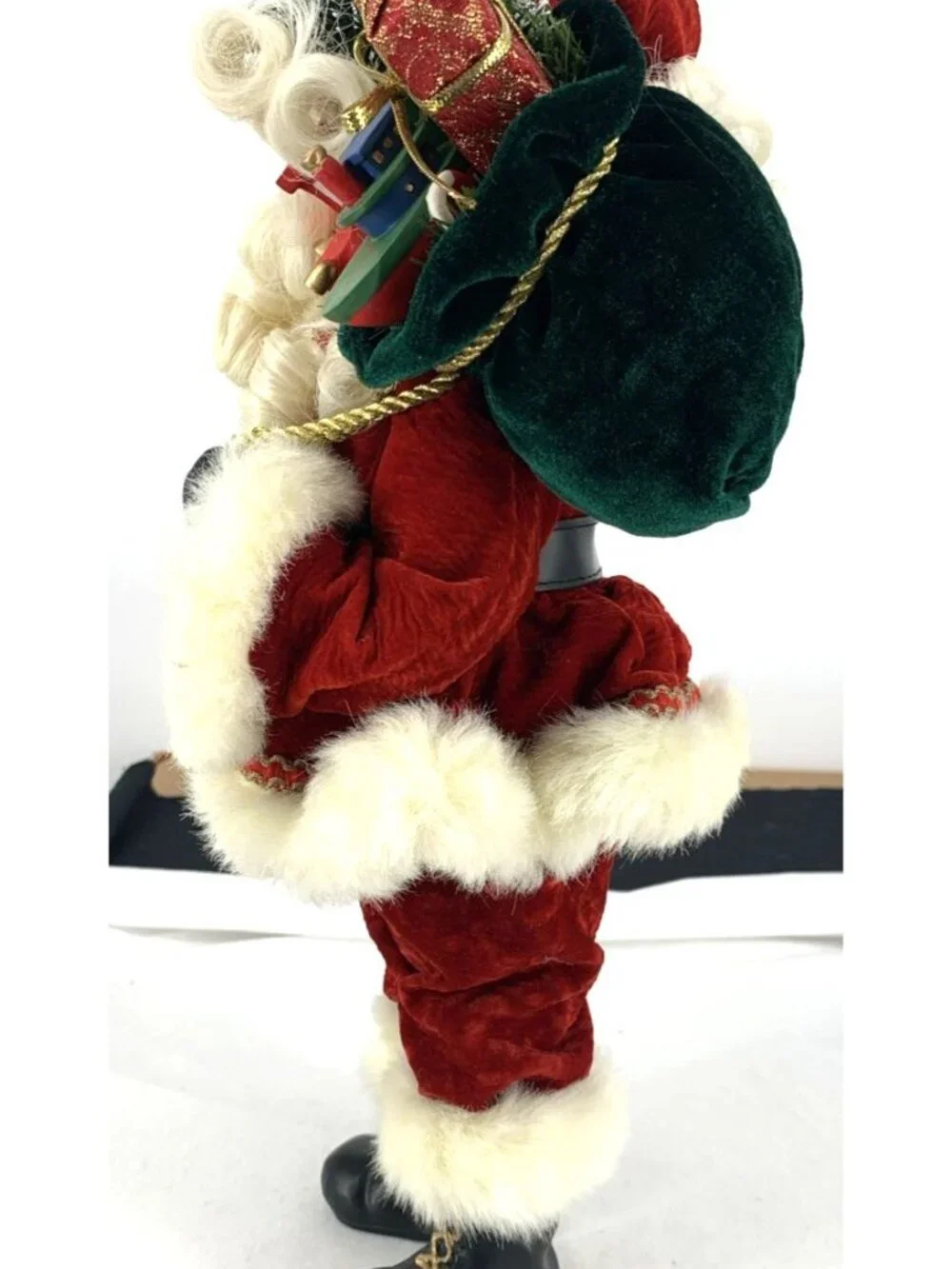 Black Santa Figurine Train 15